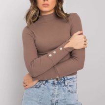 Bluzka Model RV-BZ-7317.64 Brown – Rue Paris