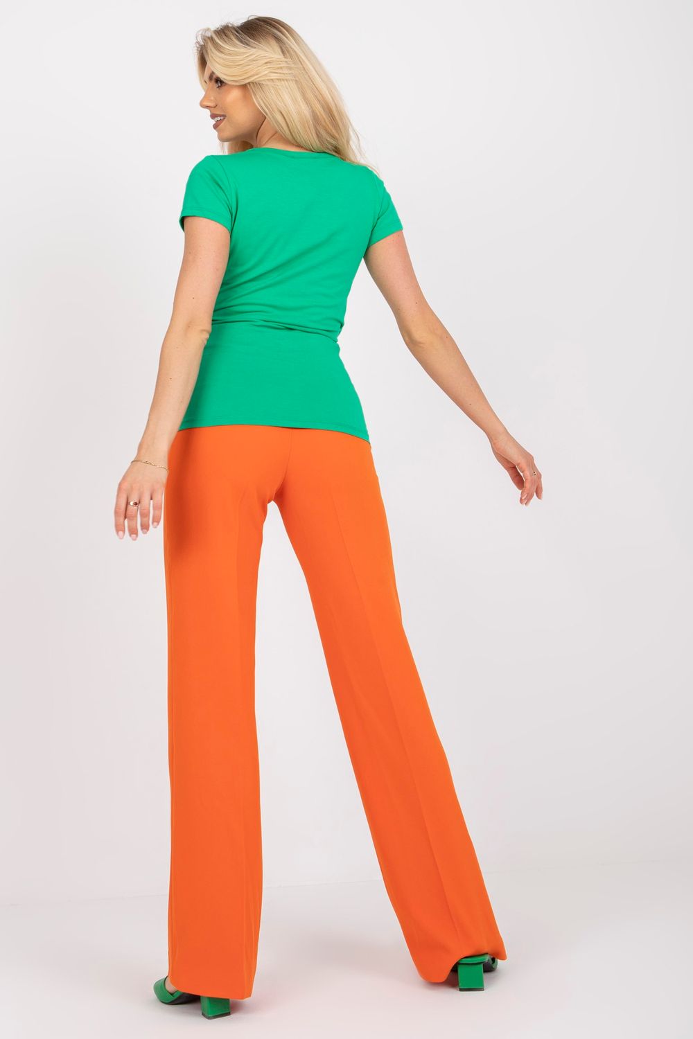 Bluzka Model RV-TS-5636.03X Green - Rue Paris - obrazek 4