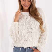 Sweter Damski Model MI-SW-2008.86 Ecru – Rue Paris