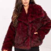 Kurtka Damska Model IT-KR-2501.43P Bordo – Rue Paris