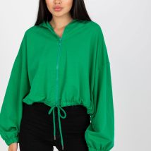 Bluza Damska Model RV-BL-8081.36P Green – Rue Paris