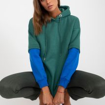Bluza Damska Model RV-BL-8232.27X Dark Green – Rue Paris