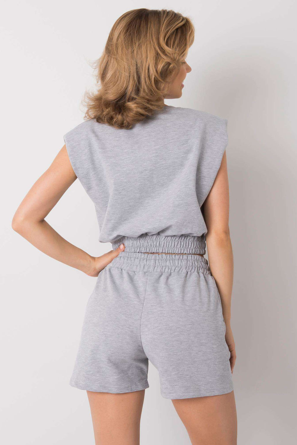 Spodnie Komplet Model HG-KMPL-5447.14X Grey - Rue Paris - obrazek 4