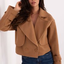 Płaszcz Damski Model IT-KR-A9558.62 Camel – Rue Paris