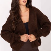 Sweter Kardigan Model MI-SW-0904.82 Dark Brown – Rue Paris