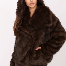 Kurtka Damska Model IT-KR-2501.43P Dark Brown – Rue Paris