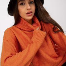 Sweter Damski Model LC-SW-0331.89P Dark Orange – Rue Paris