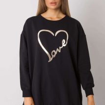 Tunika Model RV-TU-7258.40P Black – Rue Paris