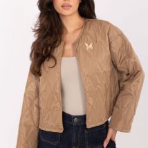 Kurtka Damska Model IT-KR-FL8357.82 Camel – Rue Paris