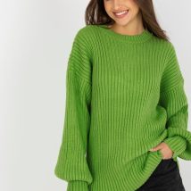 Sweter Damski Model LC-SW-0334.10P Light Green – Rue Paris