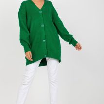 Sweter Kardigan Model LC-SW-0267.06X Green – Rue Paris