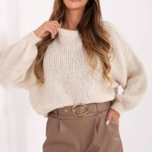 Szorty Damskie Model IT-SN-FL8701.97 Dark Beige – Rue Paris