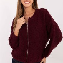 Sweter Damski Model MI-SW-3WB219.21 Bordo – Rue Paris