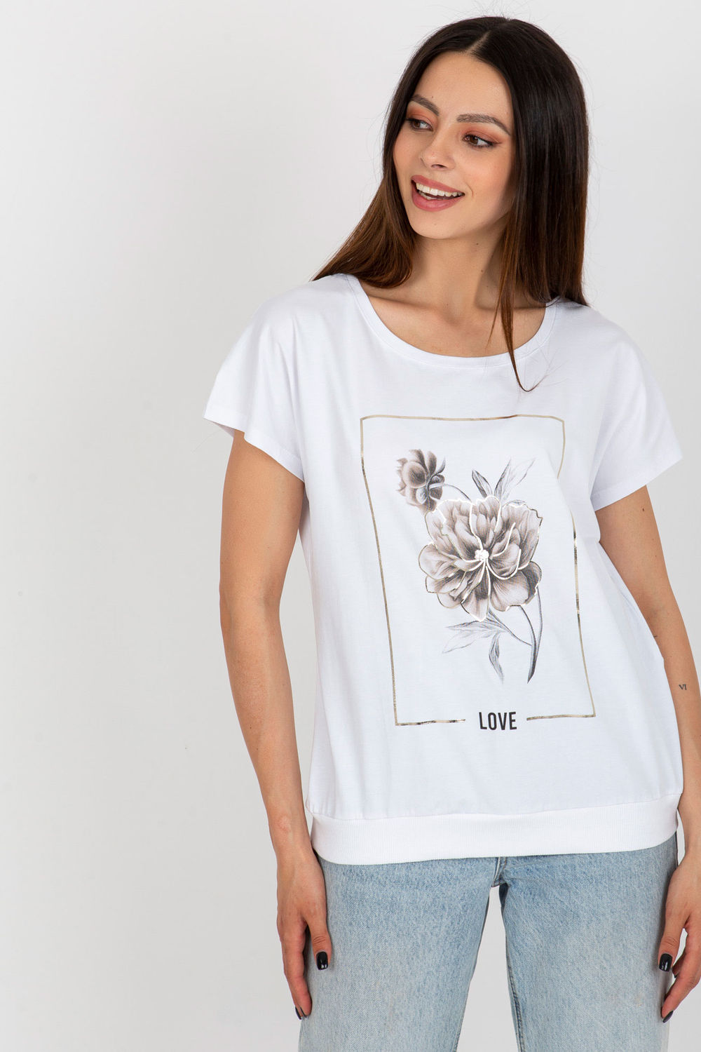 Bluzka Model RV-BZ-8957.77 White - Rue Paris - obrazek 5