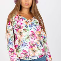 Bluzka Model RV-BZ-8133.19P Ecru – Rue Paris