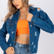 Kurtka Damska Model RO-KR-CKT-4006.16X Blue – Rue Paris