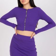 Spódnica Komplet Model RV-KMPL-7526.03 Dark Violet – Rue Paris