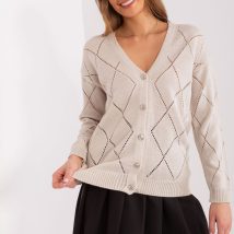 Sweter Damski Model LC-SW-A10-1.23X Beige – Rue Paris