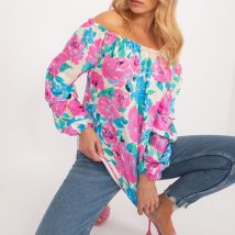 Bluzka Model WN-BZ-8281.59 Blue – Rue Paris