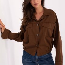 Koszula Damska Model IT-KS-FL9273.86 Brown – Rue Paris