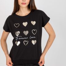 Bluzka Model RV-BZ-8954.26P Black – Rue Paris