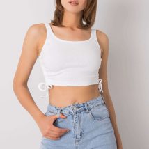 Koszulka Top Model RV-TP-6629.70 White – Rue Paris