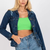 Kurtka Damska Model RO-KR-CKT-4006.16X Dark Blue – Rue Paris