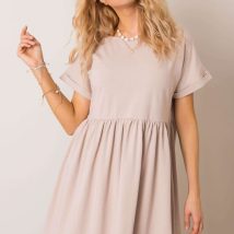 Sukienka Model RV-SK-5672.03P Beige – Rue Paris