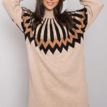 Sukienka Model LC-SK-0098.37X Beige – Rue Paris