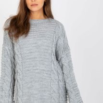Sweter Damski Model LC-SW-8044.06X Grey – Rue Paris