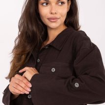 Kurtka Damska Model IT-KR-FL7029.72 Dark Brown – Rue Paris