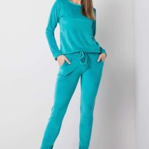 Spodnie Komplet Model RV-KMPL-6083.05 Turkus – Rue Paris