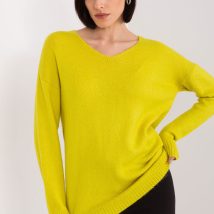Sweter Damski Model TO-SW-1810.08P Limonka – Rue Paris