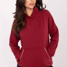 Bluza Damska Model RV-BL-A874.01P Bordo – Rue Paris