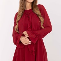 Sukienka Model MI-SK-A1554.26 Bordo – Rue Paris