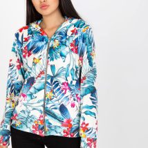 Bluza Damska Model RV-BL-8120.69P White/Blue – Rue Paris
