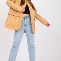 Kurtka Damska Model RV-KR-001.95P Camel – Rue Paris
