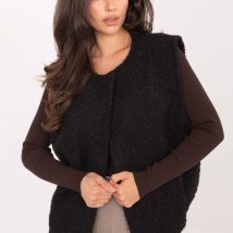 Kamizelka Model IT-KZ-FL9622.29P Black – Rue Paris