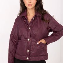 Kurtka Damska Model IT-KR-FL9626.77 Bordo – Rue Paris