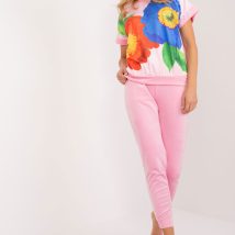 Spodnie Komplet Model DHJ-KMPL-8899-1.04 Light Pink – Rue Paris