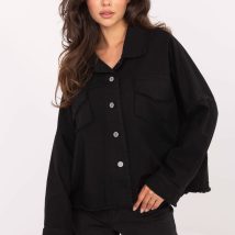 Koszula Damska Model IT-KS-FL5779.87 Balck – Rue Paris