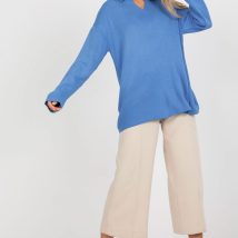 Sweter Damski Model LC-SW-2261.00P Blue – Rue Paris
