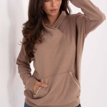 Bluza Damska Model RV-BL-A874.01P Dark Beige – Rue Paris