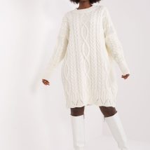 Sukienka Model LC-SK-8012-2.72P Ecru – Rue Paris