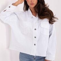 Koszula Damska Model IT-KS-FL5779.87 White – Rue Paris