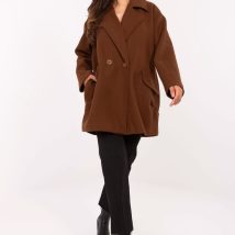 Płaszcz Damski Model IT-PL-A9582.86 Brown – Rue Paris