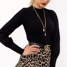 Bluzka Model RV-BZ-5223.15 Black – Rue Paris