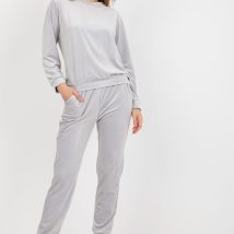 Spodnie Komplet Model WN-KMPL-1908.15X Light Grey – Rue Paris