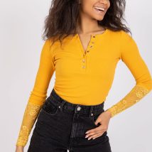 Bluzka Model RV-BZ-7532.29 Light Orange – Rue Paris