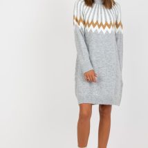 Sukienka Model LC-SK-0098.37X Grey – Rue Paris